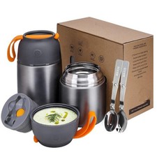 Hot food flask leak proof - hot, leak-proof