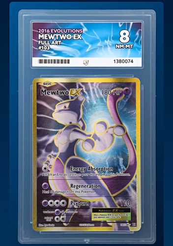 Mewtwo full art - ex, ace