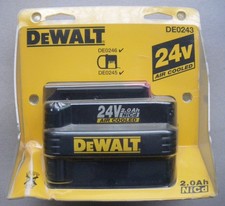 BRAND NEW DeWalt DE0243 24v NiCd 2Ah Air Cooled Battery