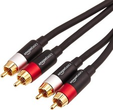 Amazon Basics 2 RCA Audio