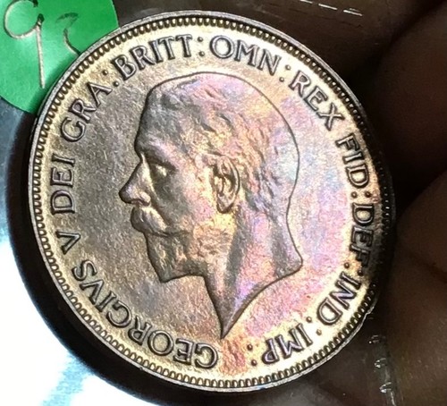 One penny 1930 george v - uk,