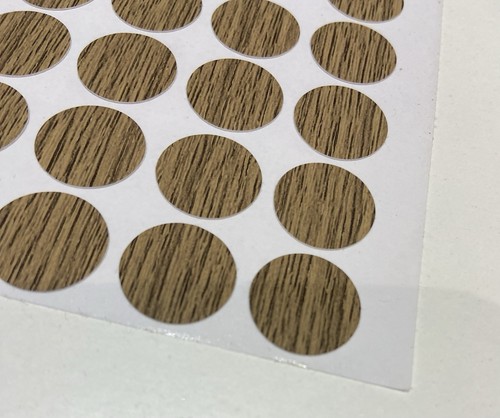 Self adhesive screw cap covers - self,