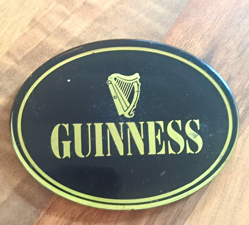 Guinness oval beer pump badge - guinness,