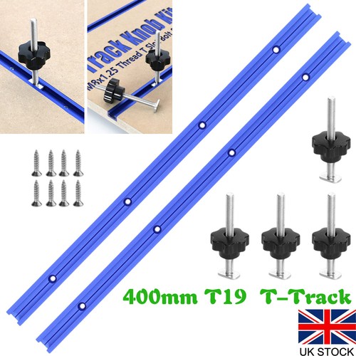 Aluminium t19 slot track - aluminium,
