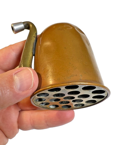 Antique brass ear trumpet - antique,