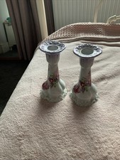 Pair Of Victoria China Vintage