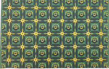 F Schumacher & Co New York USA Vintage Custom Hand Printed Wallpaper Salem Star