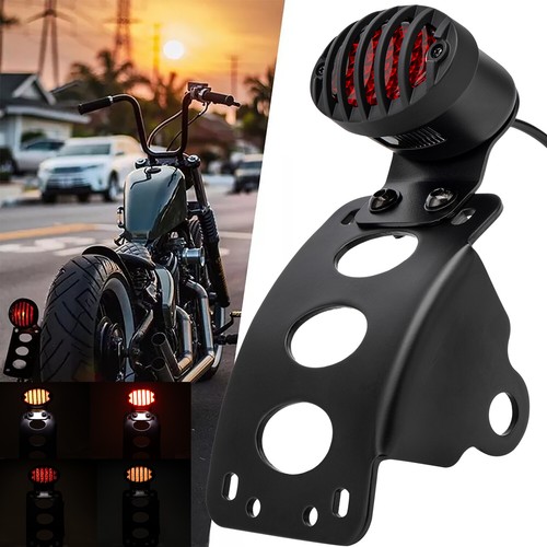 Motorcycle side mount license - side,