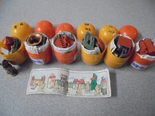 6 x Kinder Surprise Metal Soldiers/Knights Castles 1998 Ferrero Mint