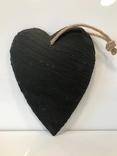 Black slate frames plaques - black,