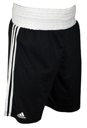 Adidas black boxing shorts - boxing,