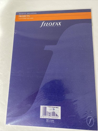 Filofax vintage rare deskfax - rare,