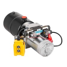 6 Quart Double Acting Electric Hydraulic Pump Hydraulic Power Unit Pack 