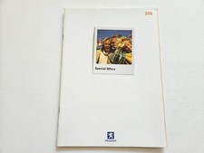 PEUGEOT 306 GTI-6 D TURBO MERIDIAN SALES BROCHURE 1999