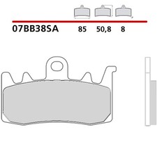 BREMBO FRONT BRAKE PAD KIT
