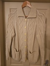Vintage Pure Wool Hand Knitted