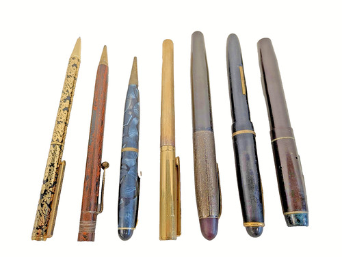 Bundle seven vintage - vintage, pens