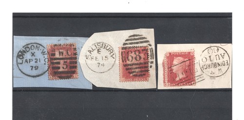 Penny red stamps - penny,