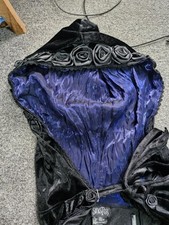 Full length velvet cloak -