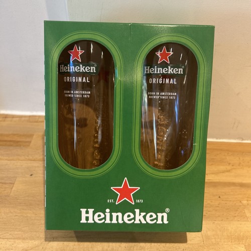 Heinken glasses set x 1 - glasses,