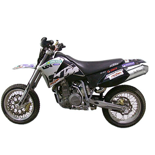 Leovince ktm 640 sm - x3,