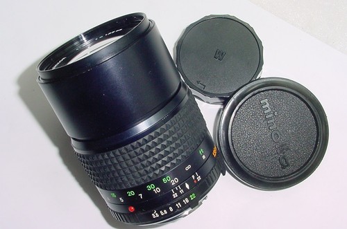 Minolta 135mm md tele - f/3.5,