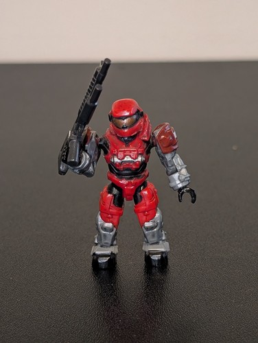 Halo mega bloks red spartan - red,