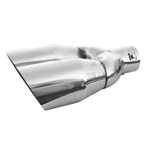 Exhaust tip trim pipe double - exhaust,