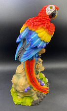 SCARLET MACAW Resin Figure