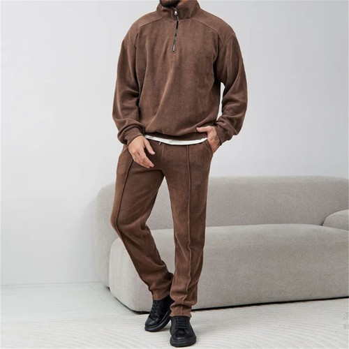 Mens sweatsuits piece sport - 2,
