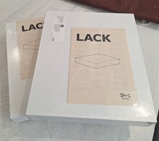 Set of 2 IKEA LACK Wall Shelf