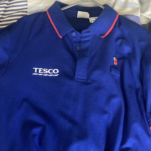 Tesco men blue polo shirt - tesco, men’s