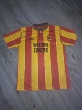 Partick Thistle Spall Vintage Home Top Size Mens 2XL 1989-1990