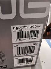 Pentax WG-1000 Tough Camera - Grey