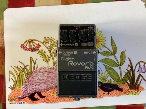 Boss digital reverb - digital,