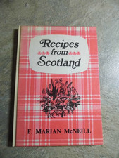 Recipes from Scotland F Marian