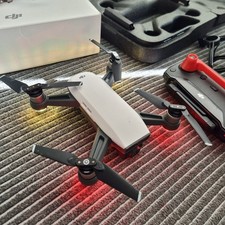 DJI Spark Drone with 2 Batteries, Charger, Controller and Case. See Description.
