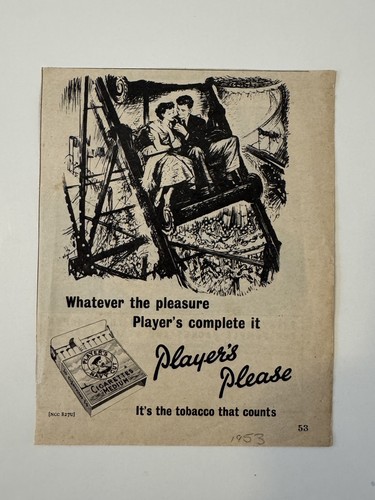 1953 original newspaper - , advert