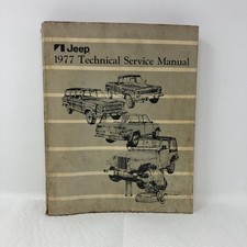 1977 Jeep Technical Service