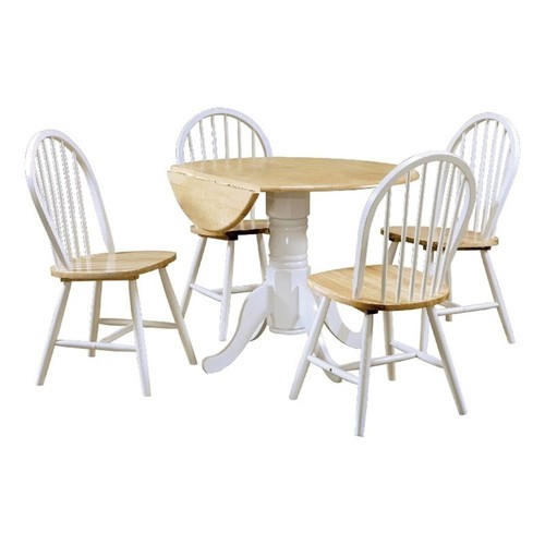Giva round dining table and - round, 4