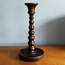 Vintage Twisted Wooden Candle