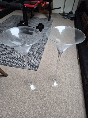 Large martini vase glass - large,