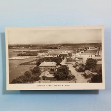 Curragh Kildare Ireland Postcard C1910 Real Photo Camp East View By Eason
