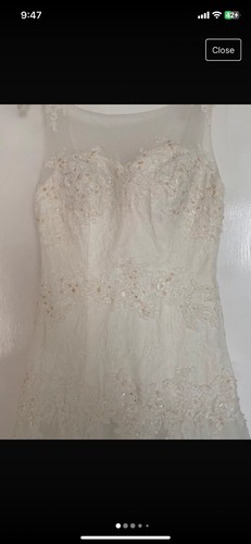 Lace wedding dress size - wedding,