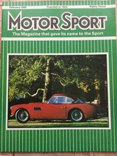 Motor Sport Magazine -