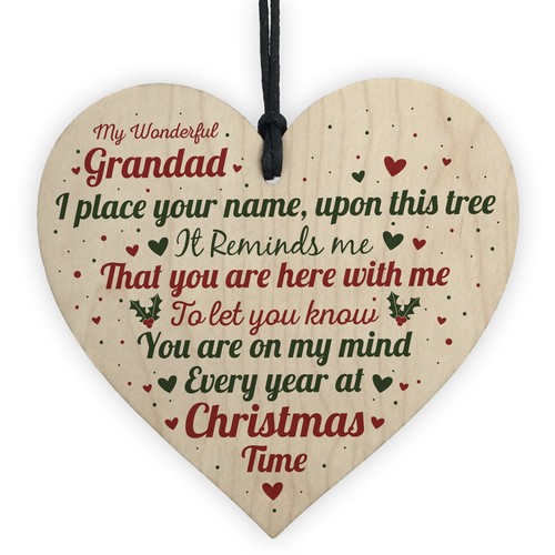 Christmas memorial grandad - christmas,