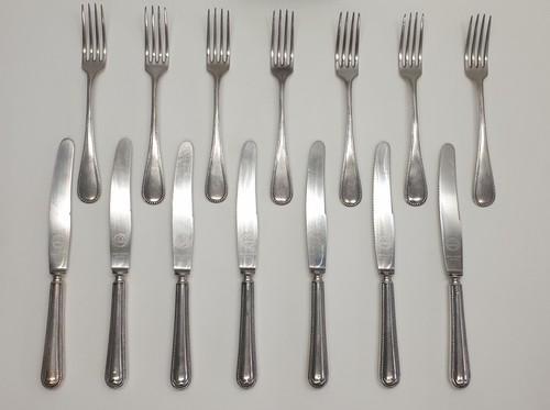 Silver plated fork - x,
