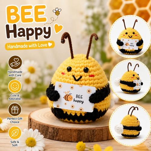 Funny positive bee animal gift - funny,
