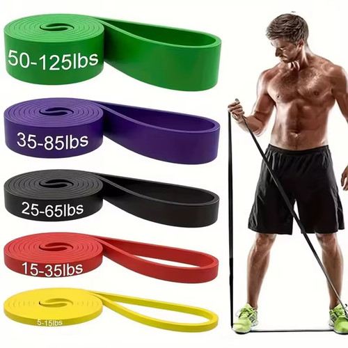 Latex resistance band fitness - resistance,