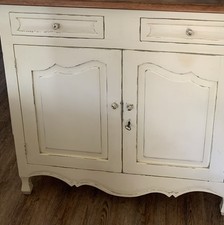 Laura Ashley Bramley Sideboard Cupboard Drawers Cream French Country Chic 